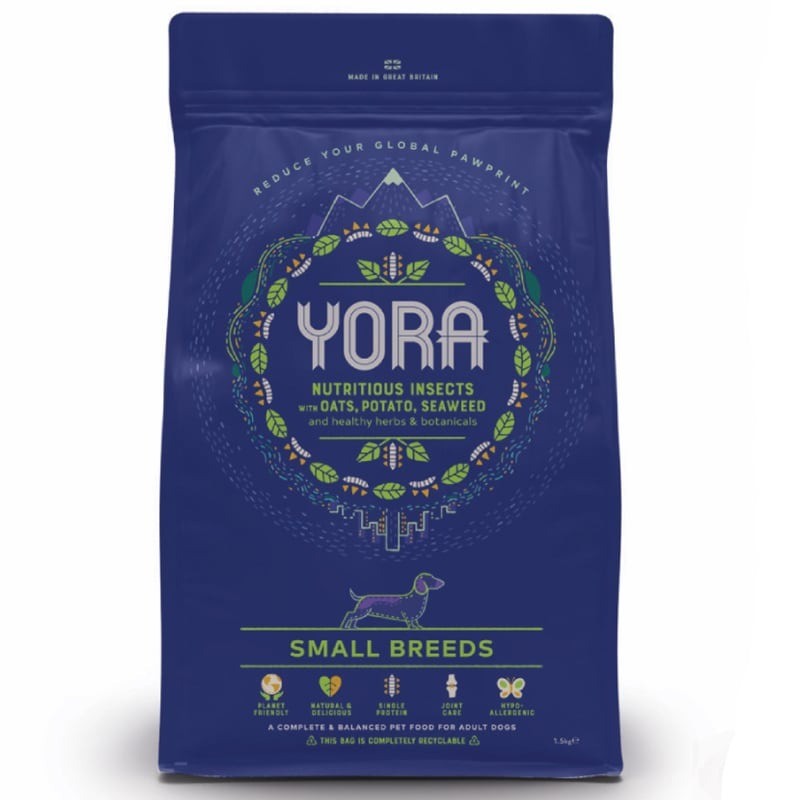 โยราอาหารสุนัขสำหรับสุนัขโตสายพันธุ์เล็ก 1.5กก. Yora Dog Dry Food For Adult Dog Small Breed 1.5kg [5