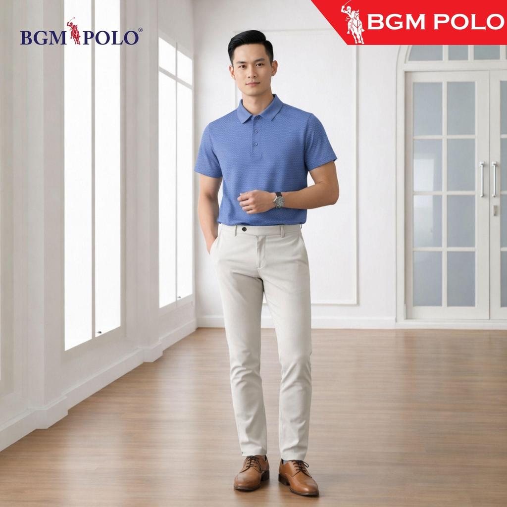 เสื้อยืด BGM POLO MENS COLLAR PLAIN 6713-BP-CS156P671304-MNCNCTW