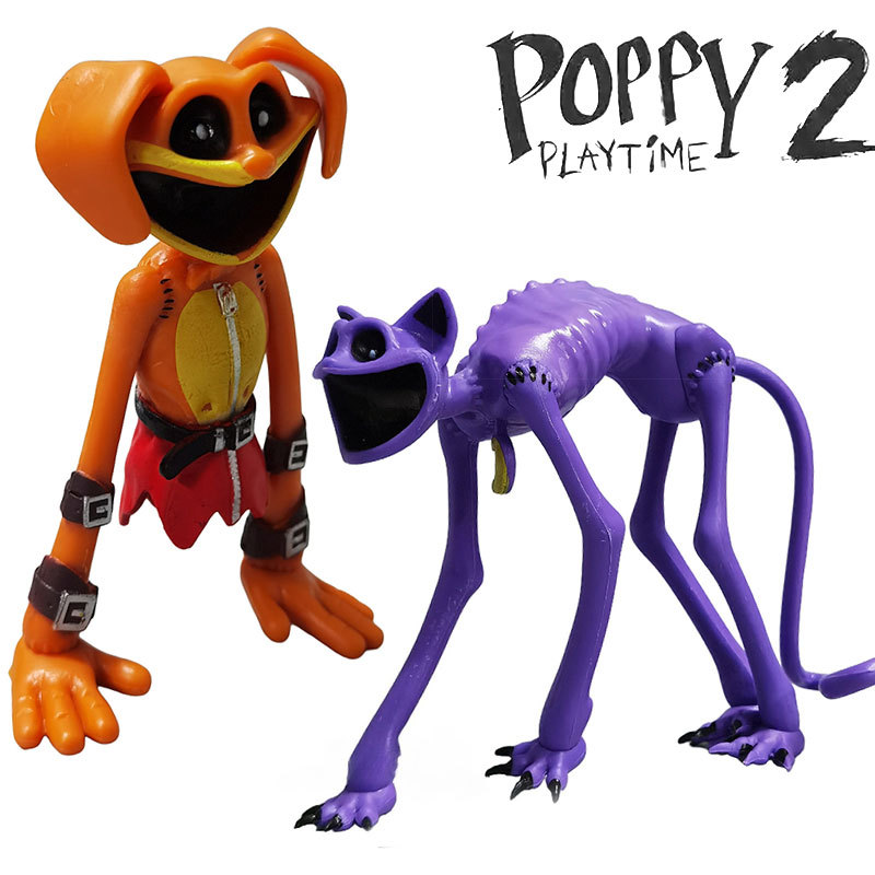 Action Figure Poppy Playtime Smiling Critters เกมสยองขวัญตกแต่ง 10 ซม.ของเล่นของที่ระลึก