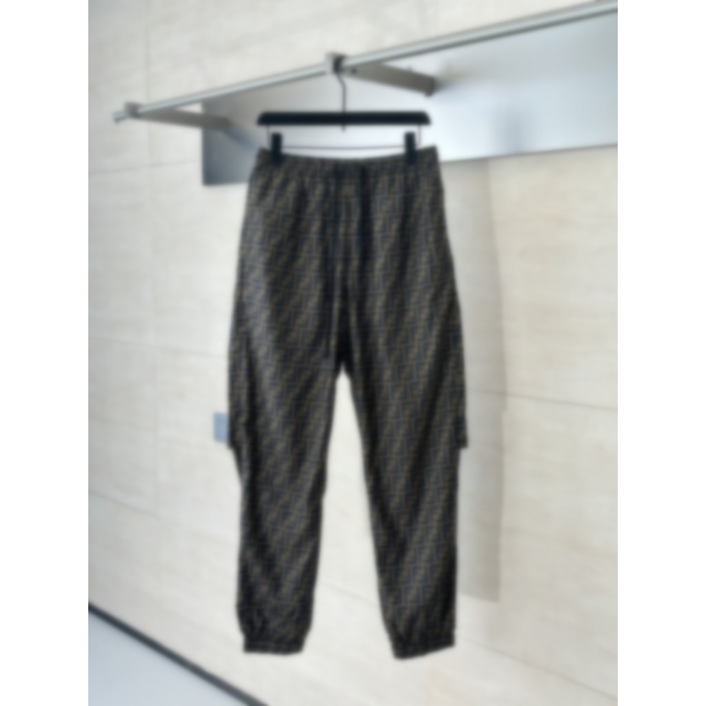 7UAD FEEN 25SS New model with full print double design F Reversible pants for men and women, stylish