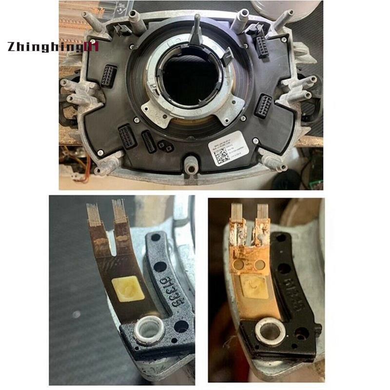 Zhinghing01Autmotive พวงมาลัยคอลัมน์สวิทช์เซ็นเซอร์มุมชุดซ่อมสําหรับ 7 Series E60 E65 E66