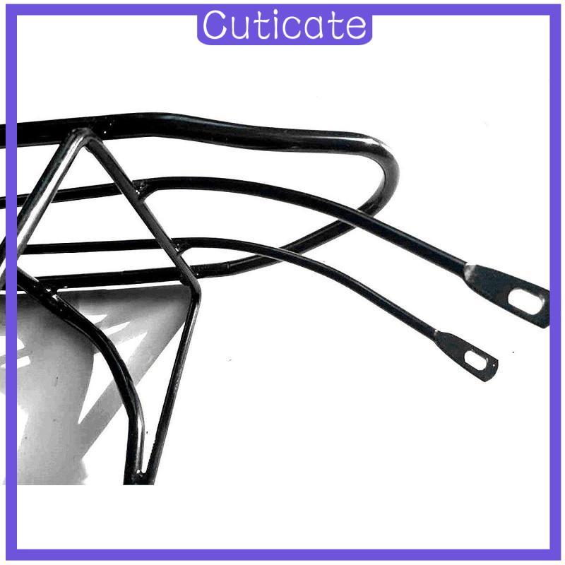 [CUTICATE] 20 ในพับจักรยาน Cargo Rack ติดตั้งง่ายขี่ติดตั้งฮาร์ดแวร์ Tailstock แผ่นดิสก์เบรคสําหรับ 