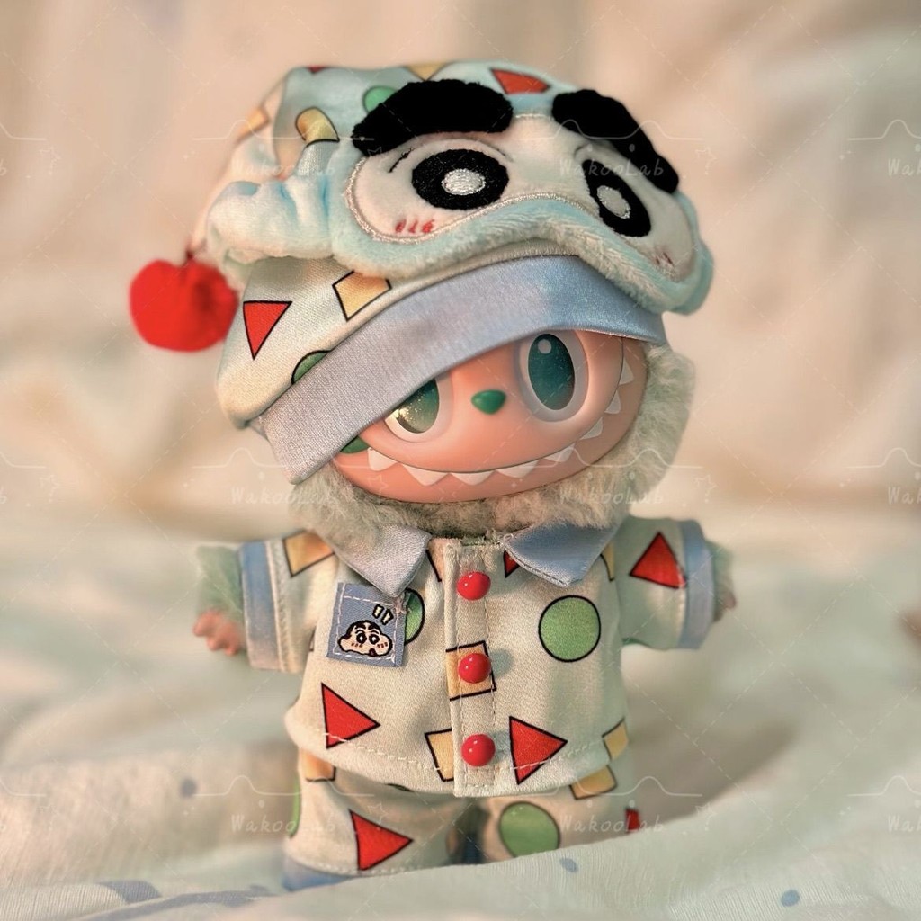 น่ารักการ์ตูน Crayon Shin-Chan ชุดนอน 17cmbu 1st Generation 2nd Generation 3rd Generation ตุ๊กตาเสื้อผ้า Dress Up Re