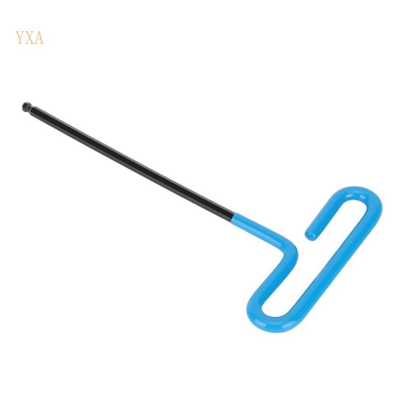 YXA Premium T Style Allen Key 4mm Blue Handle สําหรับจักรยานและอิเล็กทรอนิกส์
