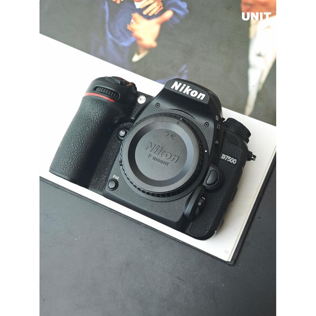 Used Nikon D7500 body Digital Camera Shutter Count 1300 [No charger](มือสอง)
