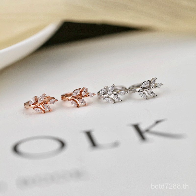 Clasp เกาหลีฝังด้วยต่างหูบริสุทธิ์สไตล์ใหม่หูเซอร์โคเนียมเพชรทั้งร่างกายเงินดี 2020 ที่ไม่ซ้ํากัน 10