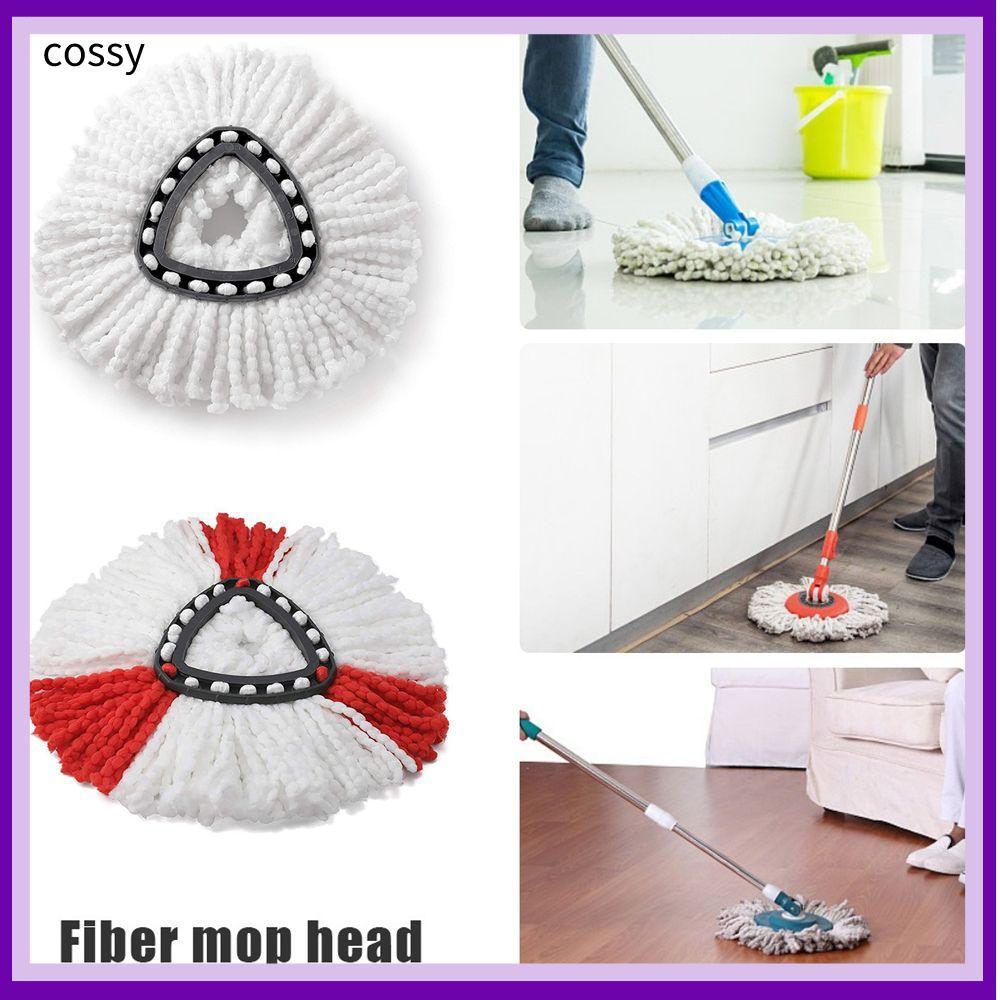 คอสซี่ หัวม็อบ 360° Triangle Easy Clean ไมโครไฟเบอร์สําหรับ O-Cedar/Vileda