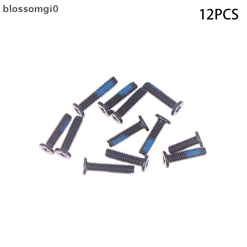 Blossomgi0 12PCS แล็ปท็อปด้านล่างฐานกรณีสกรูสําหรับ TUF Gaming A15 FA507 FX507 FA507RF FA507RW FA507