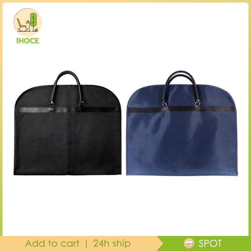 [Ihoce] Suit Bag Men Folding Hanging Bag Suit Cover for Clothing Suit Shirts