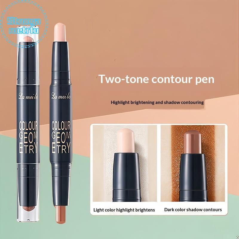 STR 2in1 Double-ended คอนซีลเลอร์ Sti High Coverage กันน้ําสําหรับแต่งหน้าใบหน้าน้ําหนักเบายาวนานคอน