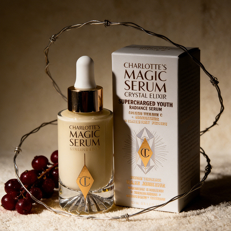 Daily Skin Care Essential Magic Essence 30ml Gold Vitamin C Antioxidant Essence 24K Gold Plus Ruby P