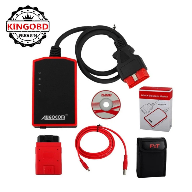 2022 เครื่องมือวินิจฉัยรถยนต์อัตโนมัติสําหรับรถยนต์ส่วนใหญ่เครื่องสแกนเนอร์รถยนต์ Vdm Ucandas V3.9 W