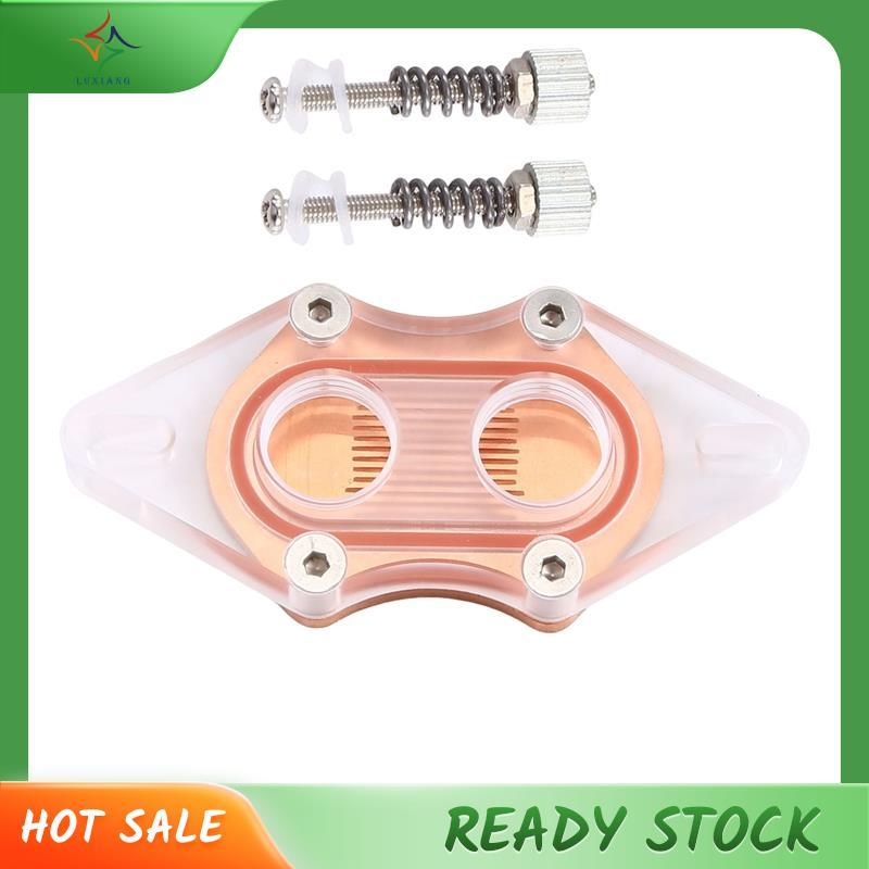 [luxiang.th] CPU Water Cooling Block Cooler อะคริลิคโปร่งใส South Bridge Northbridge Block สําหรับคอ