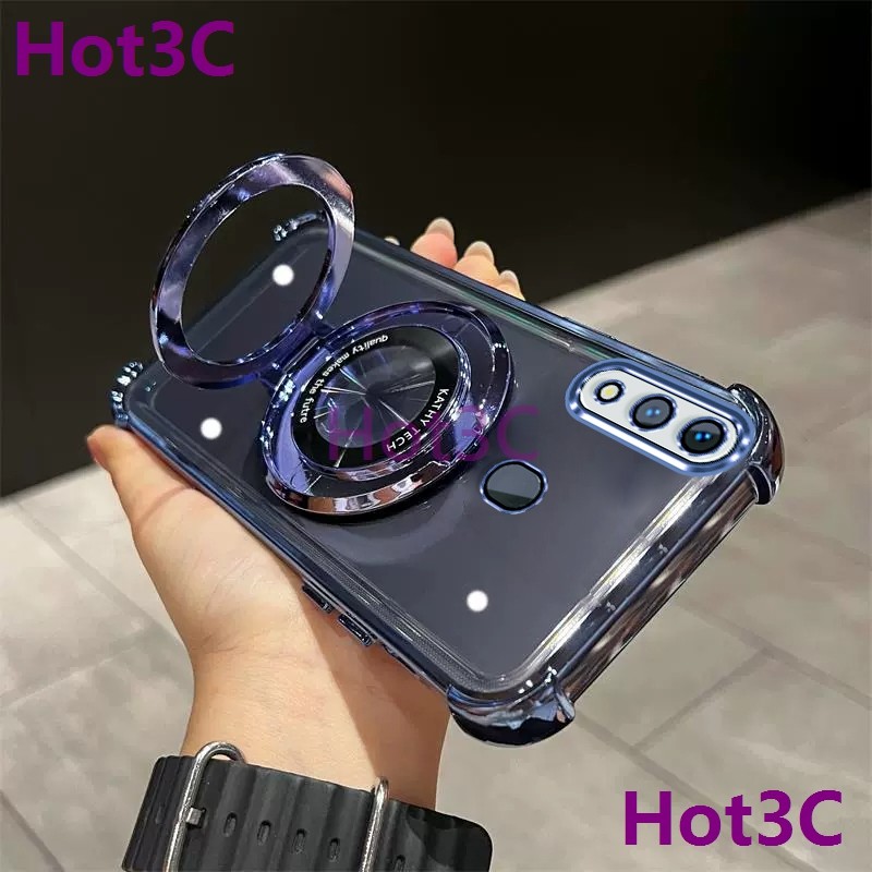 เคส Samsung A20 / A30 / A10S / M01S tpu ที่วางโทรศัพท์กันกระแทกพร้อมฟังก์ชั่นกันลื่น SJZJ3 เคสโทรศัพท์มือถือ