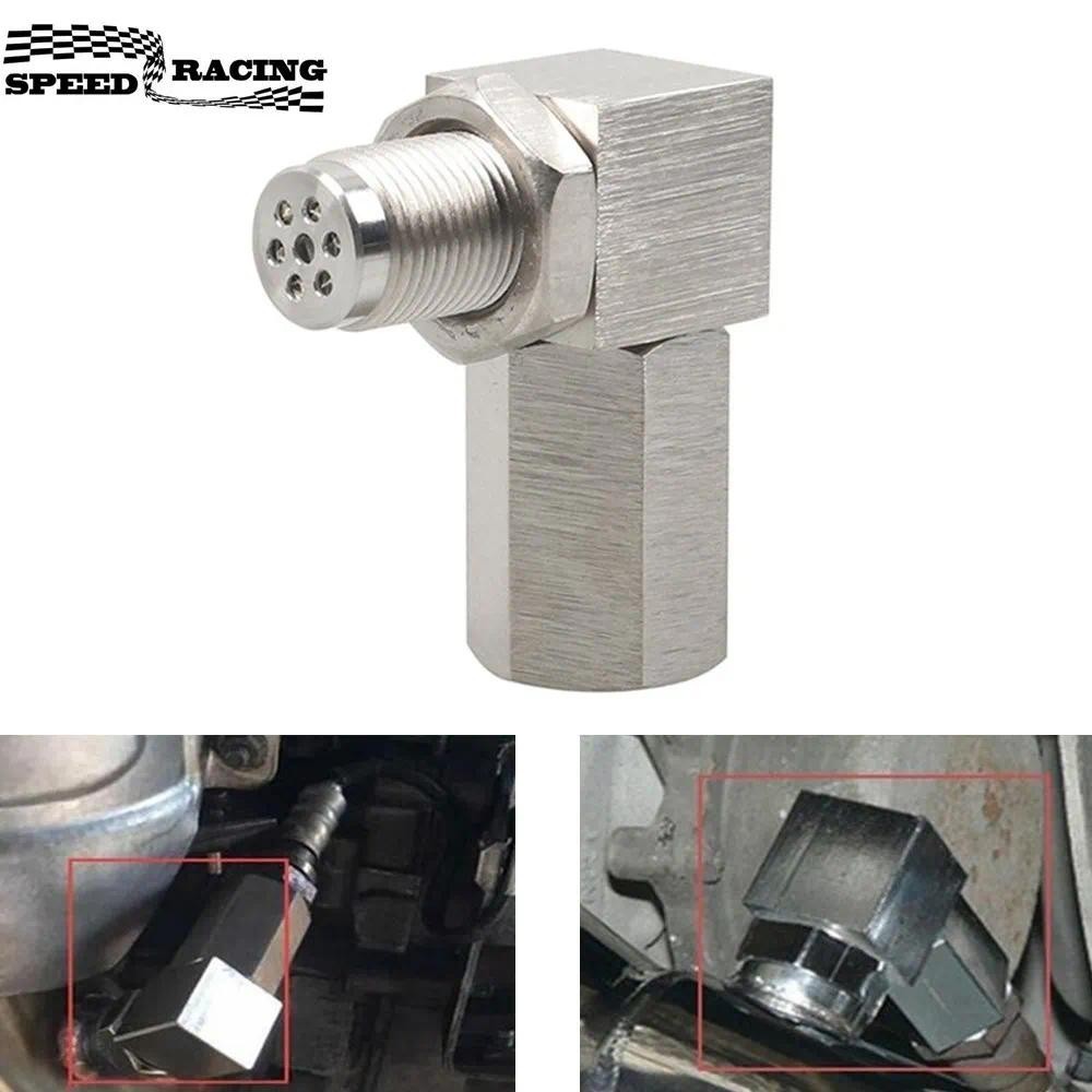 Universal O2 เซนเซอร์ออกซิเจน Spacer 02 Bung Extension Catalytic Converter เซนเซอร์ออกซิเจน Extender