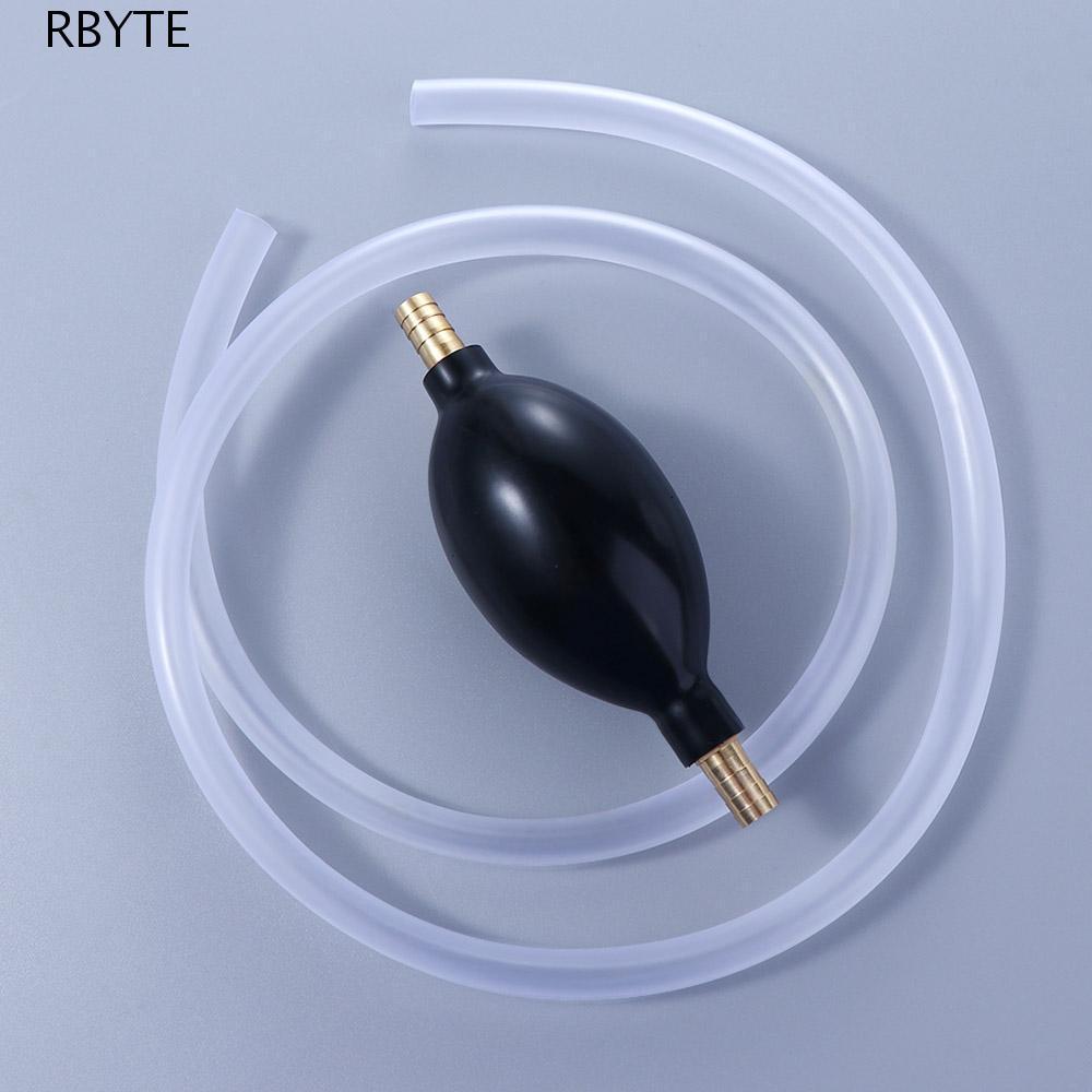RBYTE สูบน้ําเครื่องมือน้ํามันแก๊สพลาสติก Liquid Petrol ปั๊มน้ําดีเซลมือถือถังปลาลูกบอลดูดซับ