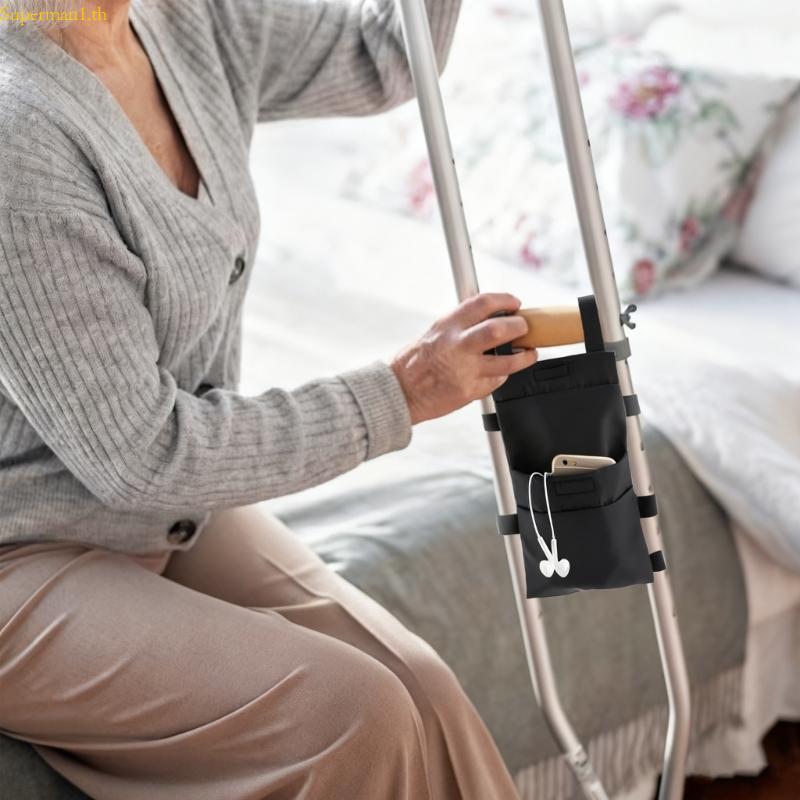 Best Cane ติดตั้ง Hydrations กระเป๋า Tear Resistance Nylon Multi Pocket Storage Cane Organizers สําห