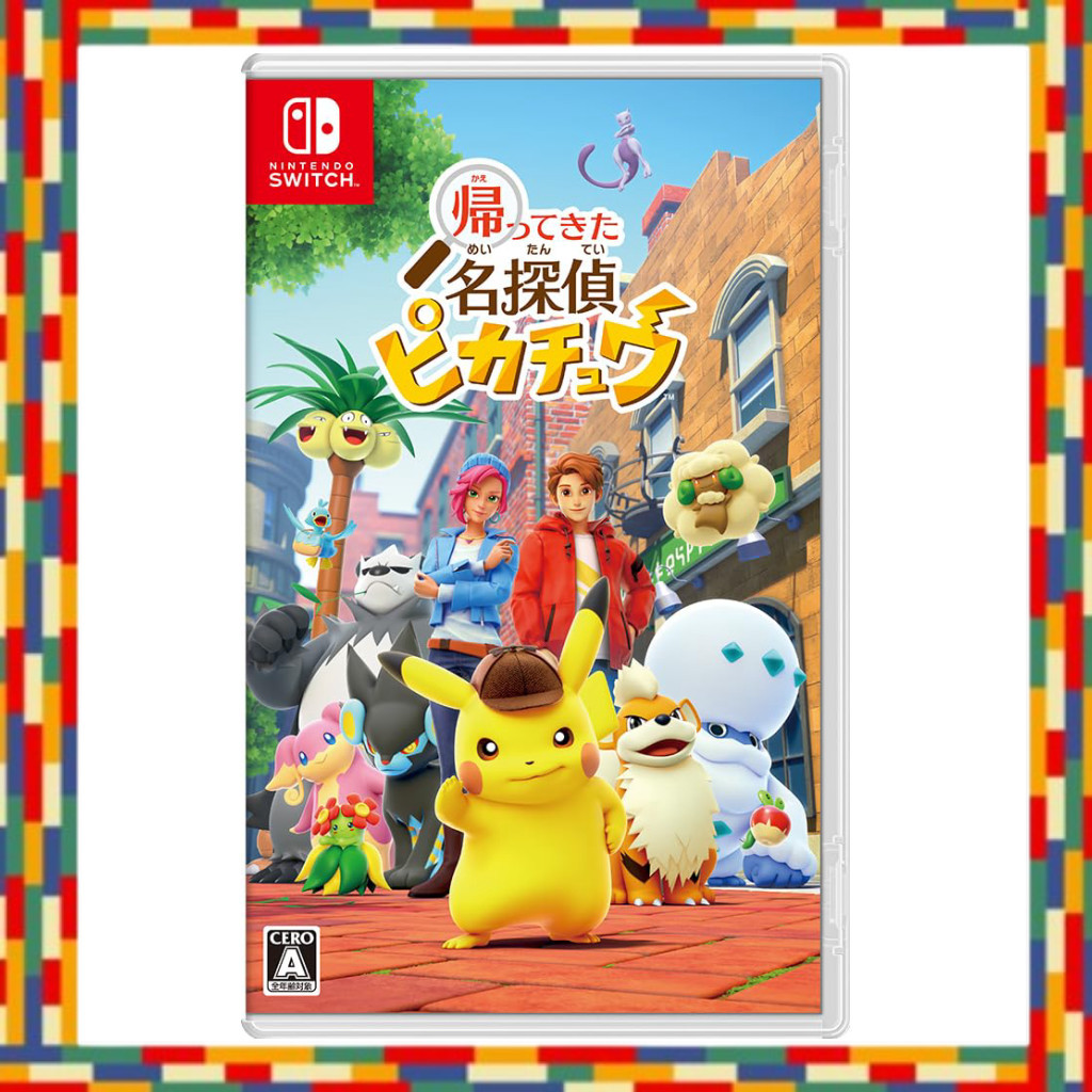 Detective Pikachu Returns - Switch (Includes Early Purchase Bonus Promo Card "Detective Pikachu" ×1)