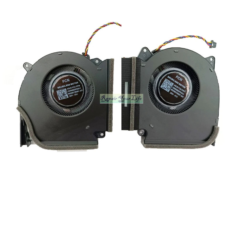 G733Z CPU GPU พัดลมระบายความร้อน Cooler สําหรับ ASUS ROG Strix รอยแผลเป็น 17 G733ZW G733ZM G733ZX G7