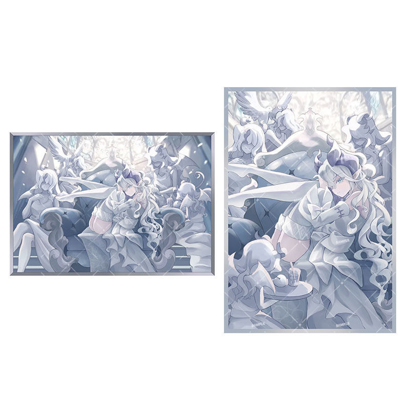 Yu-Gi-Oh Card Sleeve Labyrinth City Silver Girl Sleeve Card Protection Card Sleeve Laser Flash Sleev