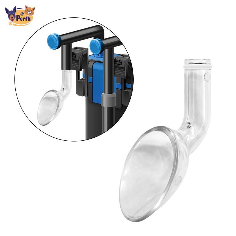 Perfk Aquarium Lily ท่อ Outlets โปร่งใส Lily ท่อ Outflow Connector ทนทานสําหรับระบบกรองน้ําปลูกถังปล