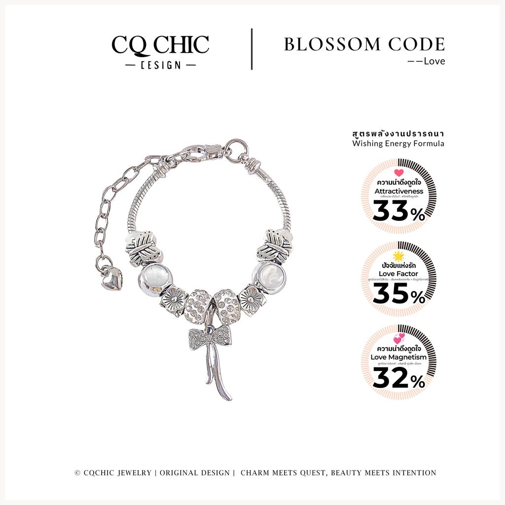 CQ CHIC [5116] Love Energy สร้อยข้อมือหูกระต่าย สร้อยข้อมือแบบปรับได้ของผู้หญิง, ของขวัญวันเกิด, ของ