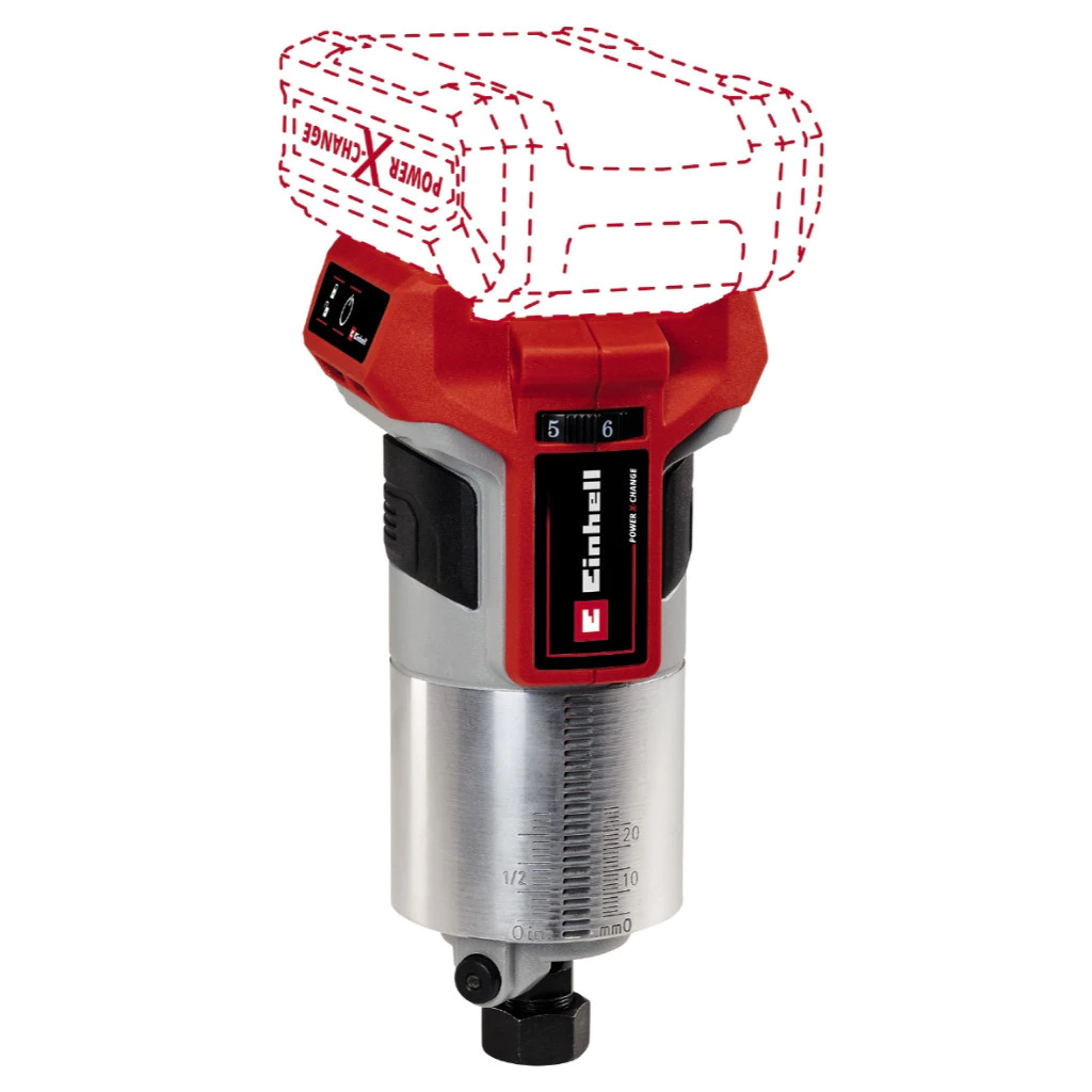 EINHELL เครื่องเซาะร่องไม้ไร้สาย TP-ET 18 Li Brushless thumbnail 7