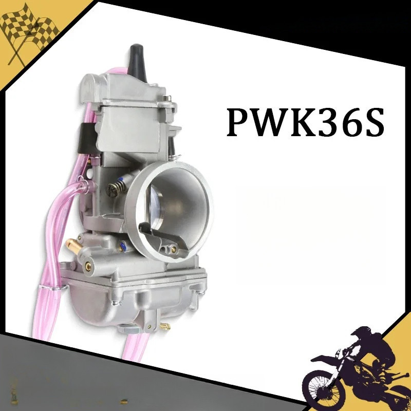 36 มม.PWK36S คาร์บูเรเตอร์รถจักรยานยนต์ Carb สําหรับ Keihin PWK 36S 38S AG Air Striker 125-300CC สํา