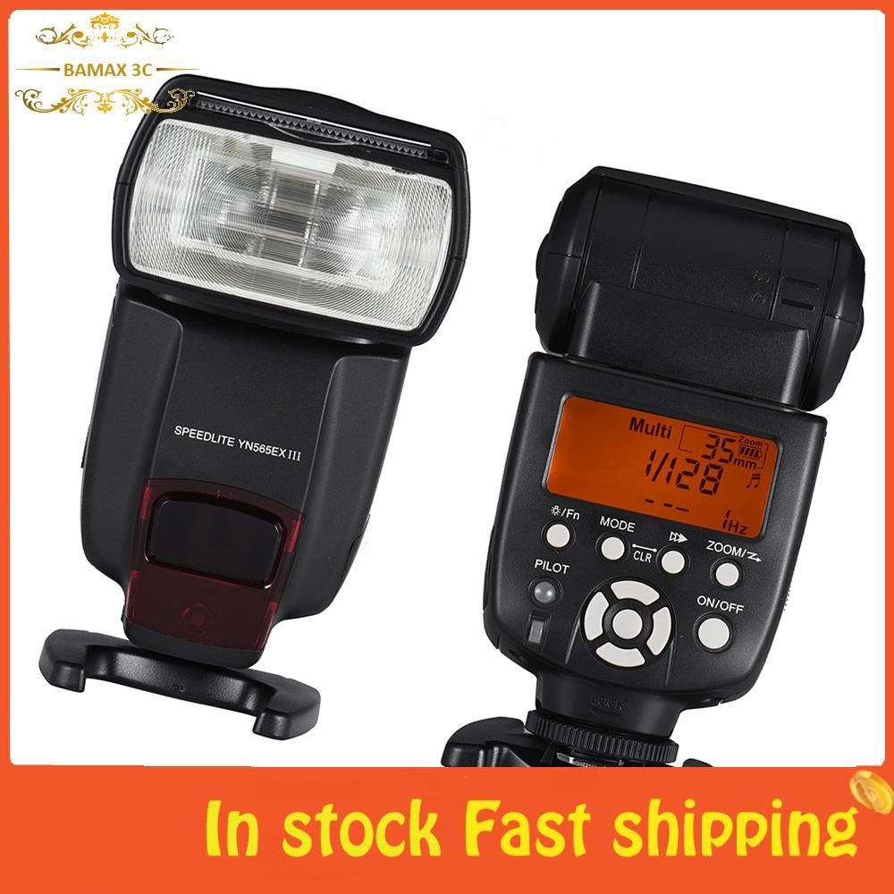 bamaxis YN565EX III ไร้สาย TTL Slave Flash GN58 ความเร็วสูงระบบรีไซเคิลรองรับ USB อัพเกรดเฟิร์มแวร์ส