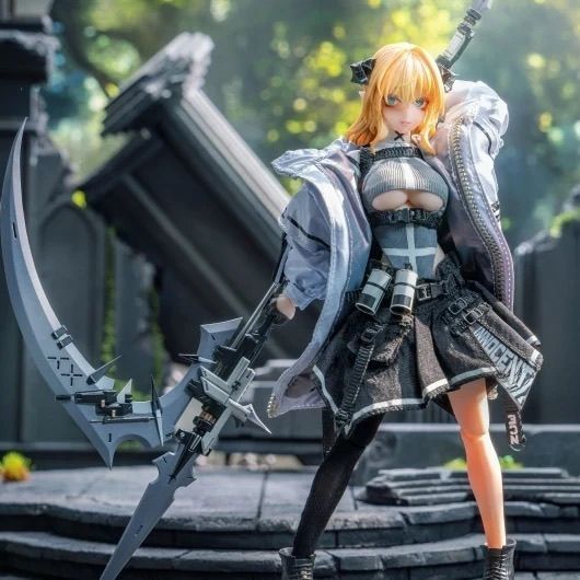 พร้อมสต็อก HASUKI 1/12 PA009 ORIG.ver White Bishop Venue Mary Annu ของเล่นโมเดล