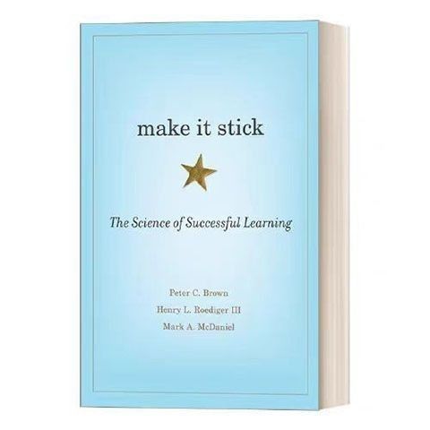 หนังสือกระดาษ 336 Make It Stick: วิทยาศาสตร์การเรียนรู้ที่ประสบความสําเร็จ