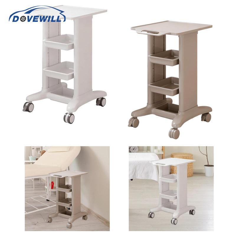 [Dovewill] Rolling Salon Cart Organizer Saving Barber Shop ร้านเสริมสวยอเนกประสงค์ Hairdressing Inst