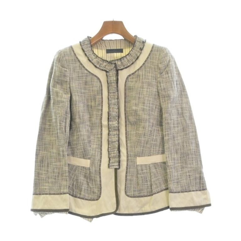 RtA Alberta Ferretti Jacket Women White overall pattern brown Direct from Japan Secondhand