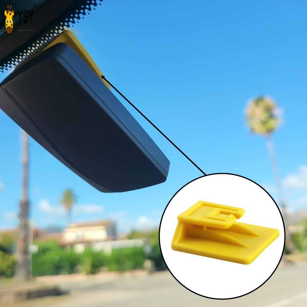 รองรับคลิปพลาสติกสําหรับ EZ Pass ผู้ถือการ์ด IC ติดตั้งง่ายสําหรับตําแหน่ง Toll Pass Secure