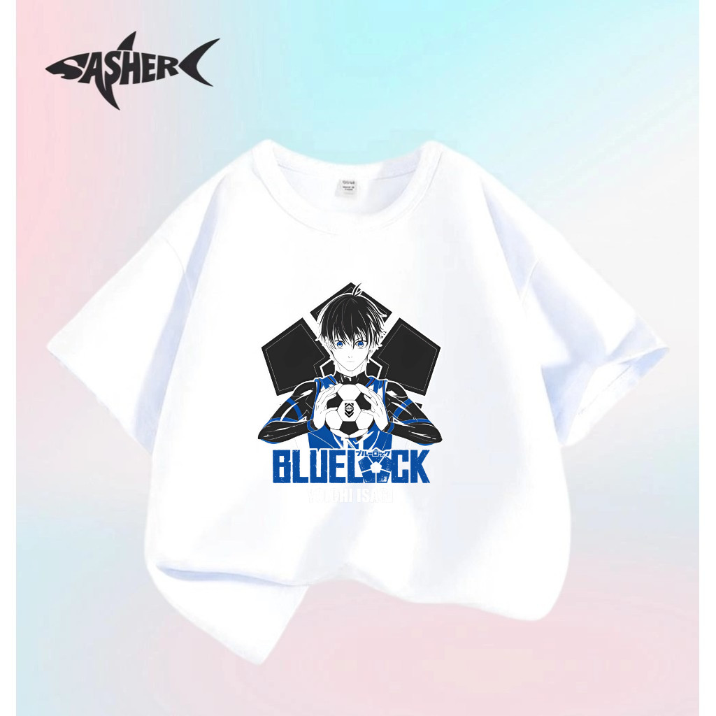 【Ready Stock】Blue Lock Yoichi Isagi soccer ball t-shirt design high resolution T-shirt  Unisex Tee /