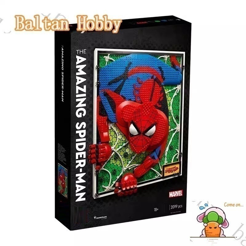 Baltan Hobby HN7X MOC พร้อม Art The-Amazing-Spider-Man 31209 88010 building block ของเล่นเด็ก ES1