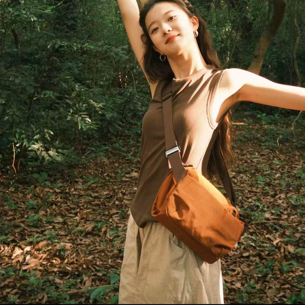 Bellry Australian Venture Sling 6L Explorer กระเป๋าคาดหน้าอก Mini Fanny Pack กระเป๋าสะพายไหล่ผู้ชายแ