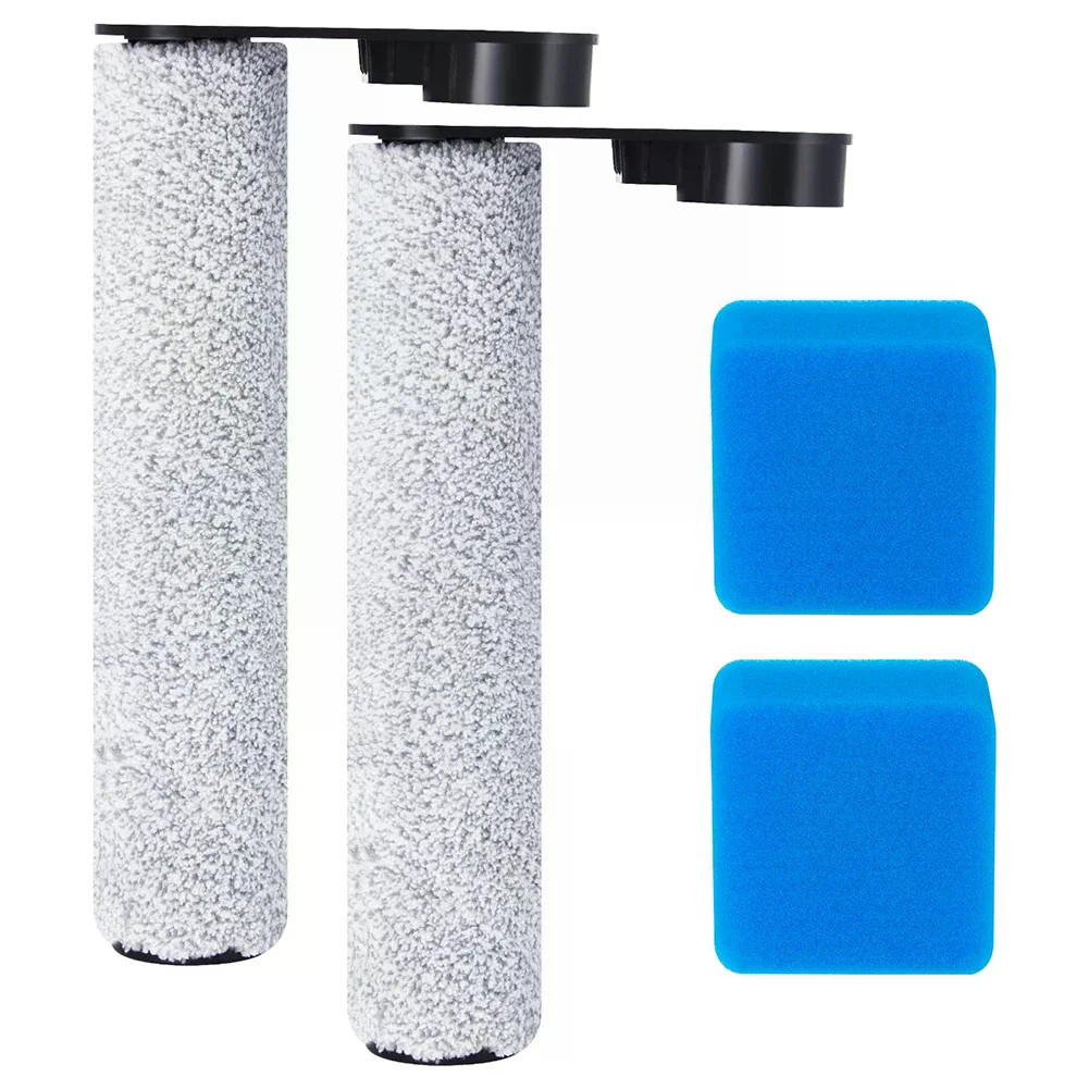 แปรงฟองน้ํา Roller Kit สําหรับ Eureka NEW430 สําหรับ JONR ED12 ชุดอุปกรณ์ไมโครไฟเบอร์ Soft Flannelette ฟองน้ํา Househouse