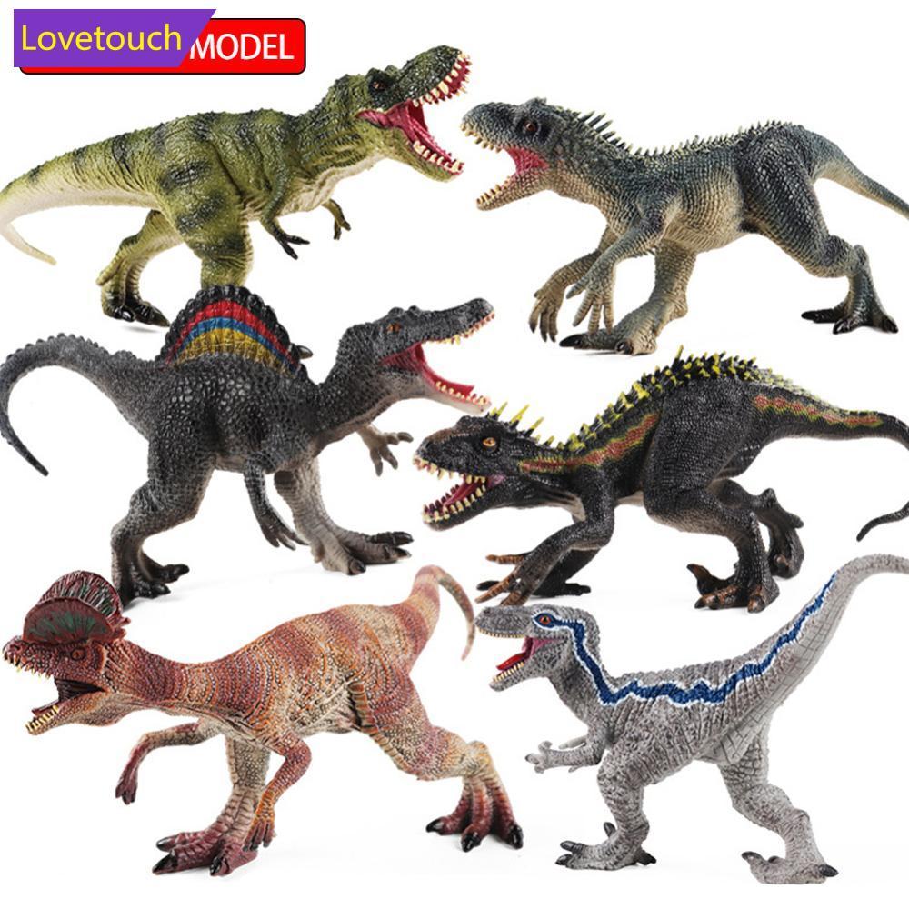 LOVETOUCH จําลองของเล่นไดโนเสาร์ Jurassic Wild Life Tyrannosaurus Rex World Park ไดโนเสาร์รุ่นตัวเลข