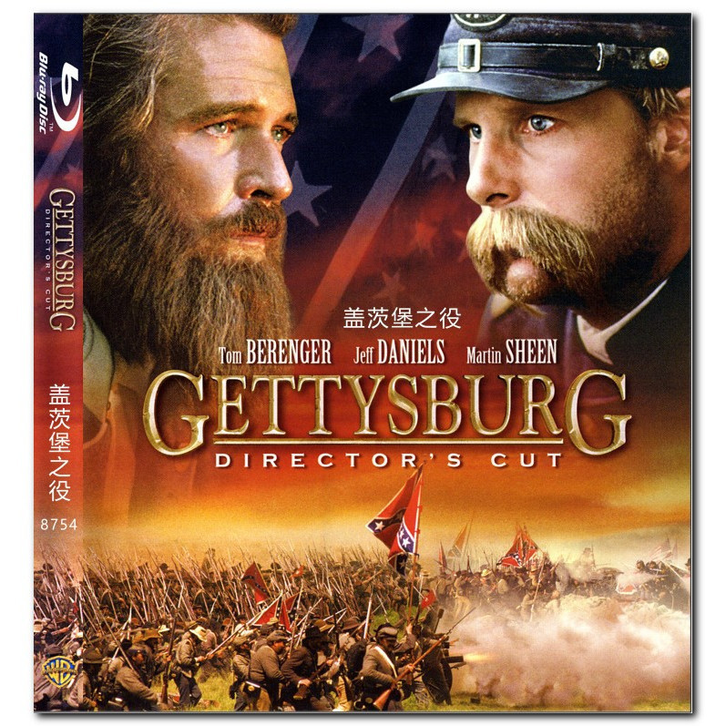 [ภาษาอังกฤษ][คลังสินค้าพร้อม] ภาพยนตร์ Blu-ray HD 4K UHD 1080Ps 4K UHD 1080P Gettysburg