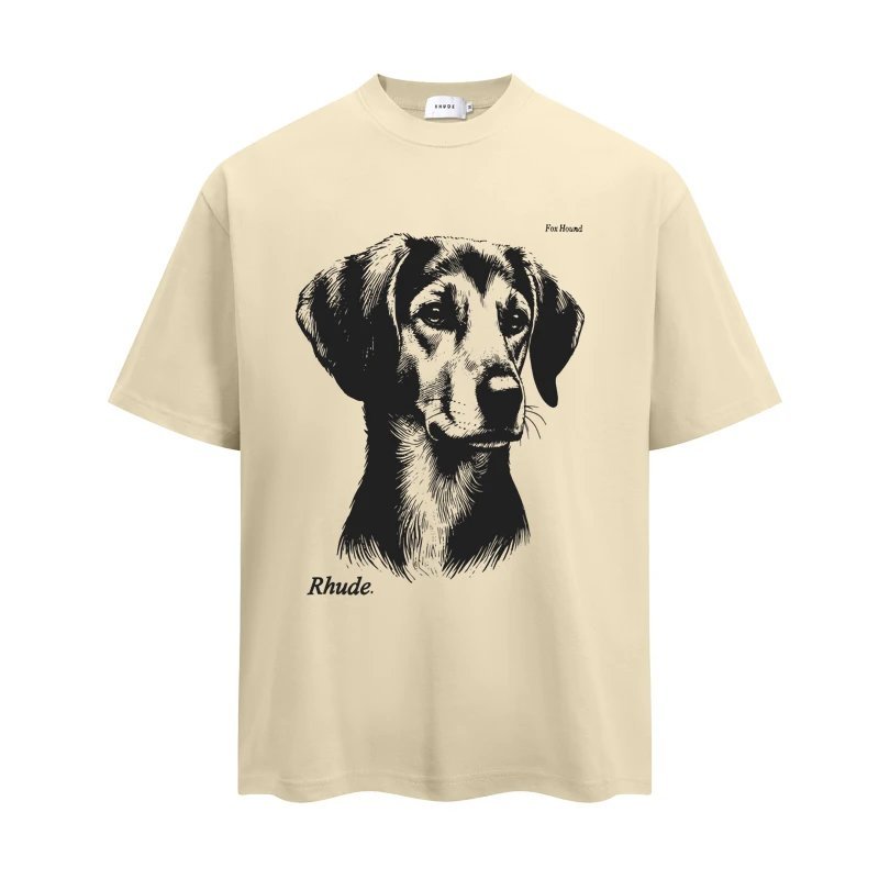 RHUDE FOX HOUND TEE เสื้อยืดแขนสั้น