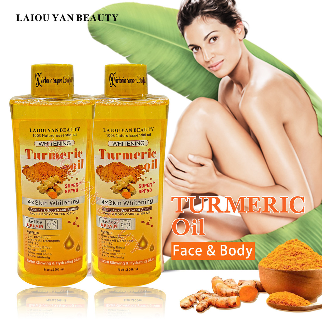 Popular~Turmeric oil moisturizing and warming essential oil body massage oil meridian-clearing massa