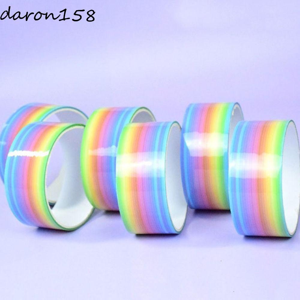 PHASE ม้วนเทปกาว, ทําลูกบอลสี Iridescence Sticky Ball Rolling เทป, Ball Sticky สีสัน DIY Crafting Ball Sticky เทปของเล่นเด็ก