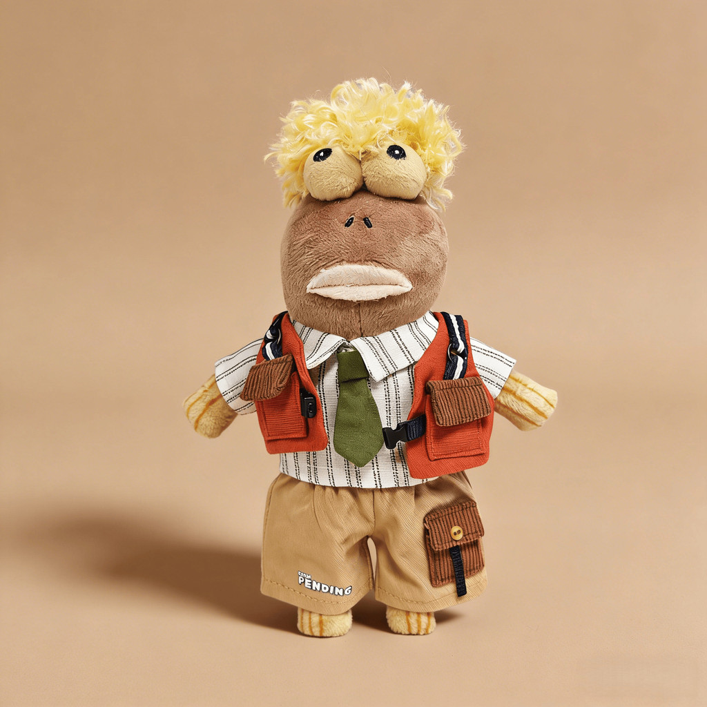 🔥ชุดตุ๊กตา น้องปลาตีน ชุดปลาตีนสายลับ ชุด 15cm doll clothes