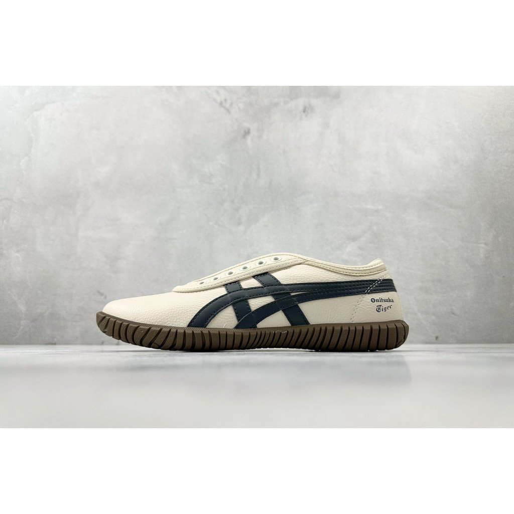 รองเท้าแตะ Onitsuka Tiger Tsunahiki สไตล์ย้อนยุค น้ำหนักเบาที่ให้ความสบายและความสามารถในการระบายอากาศ