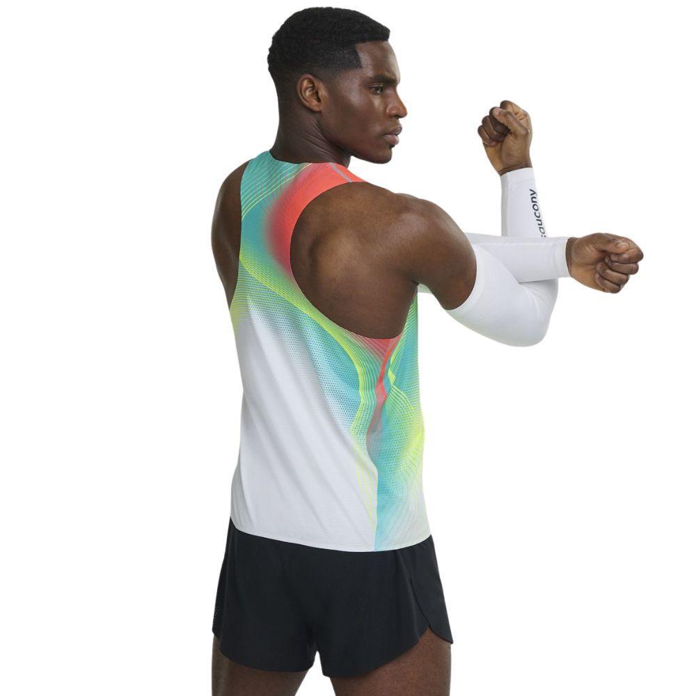 SAUCONY ENDORPHIN SINGLET เสื้อกล้ามผู้ชาย — صورة 5