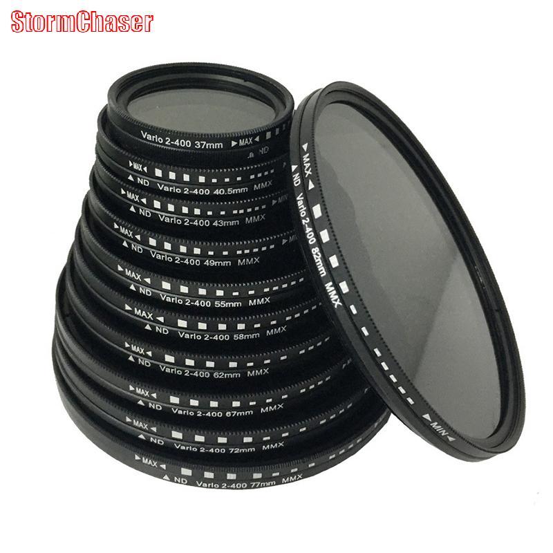 [Storm-t] Fader Variable ND Filter ปรับได้ ND2 ถึง ND400 Neutral Density 40.5 43 46 49 52 55 58 62 6