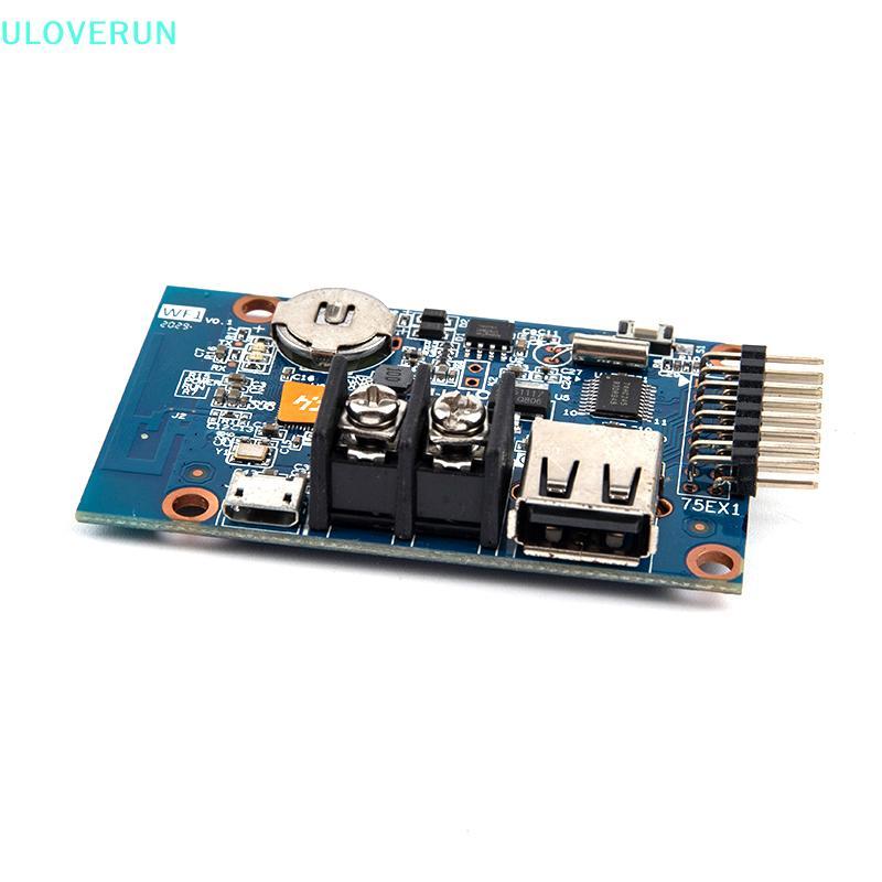 Uloverunlj.th โมดูลสีเต็มรูปแบบ Controller WF1 บอร์ด P3 P4 P5 P10 Led Matrix แผงดิจิตอล TH