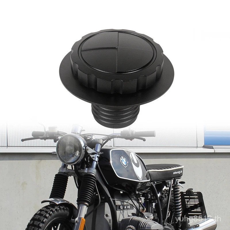 MOTO4U สําหรับ BMW R45 R65 R80 R90 R9S R100 CNC อลูมิเนียมรถจักรยานยนต์อุปกรณ์เสริม Retro ถังน้ํามัน