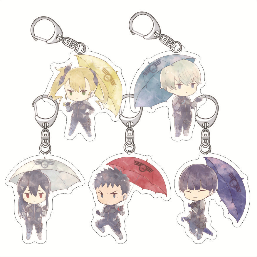 Kaiju No พวงกุญแจอะคริลิค 8 ร่ม Soshiro Mina จี้อะคริลิค